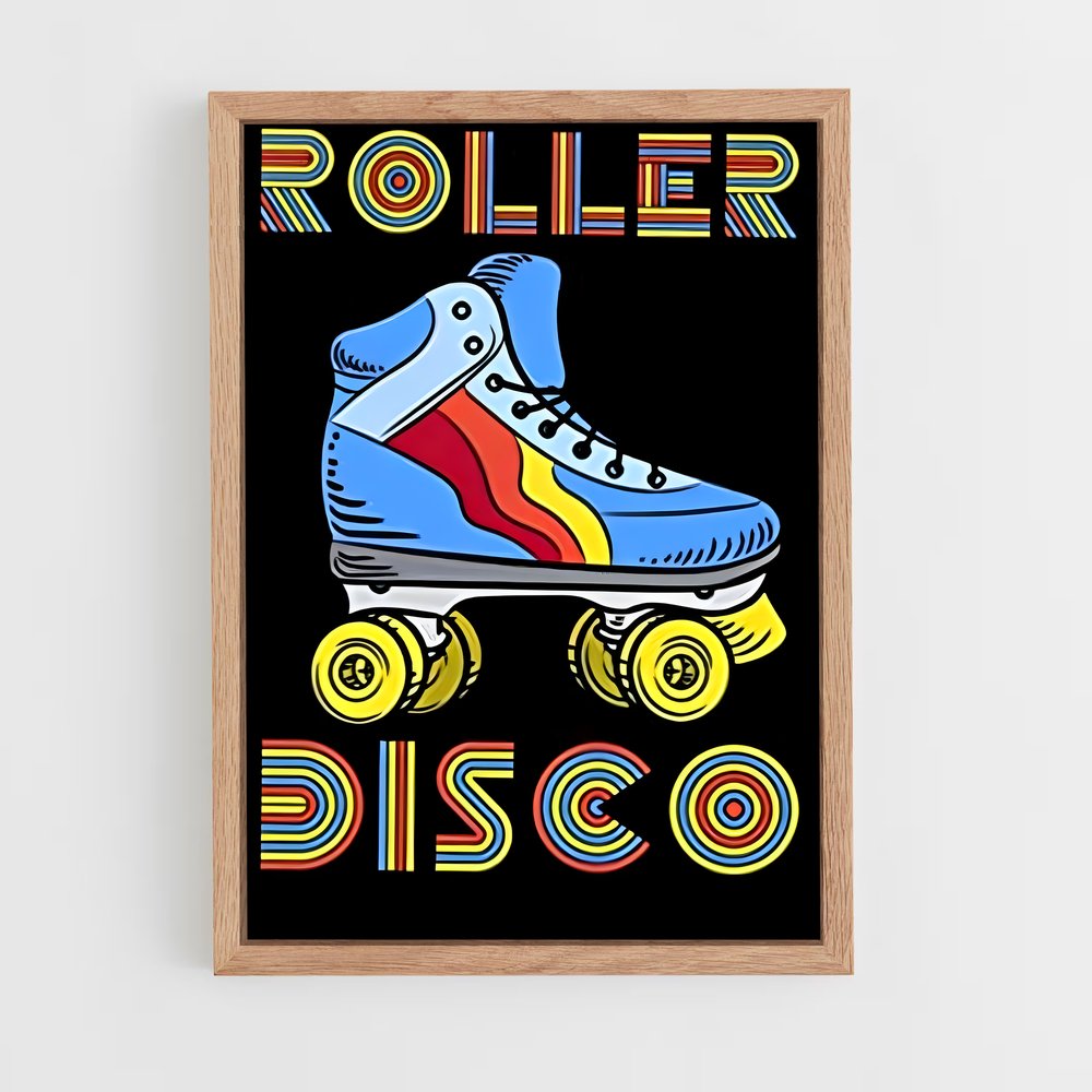 Poster Roller disco (vue 4)